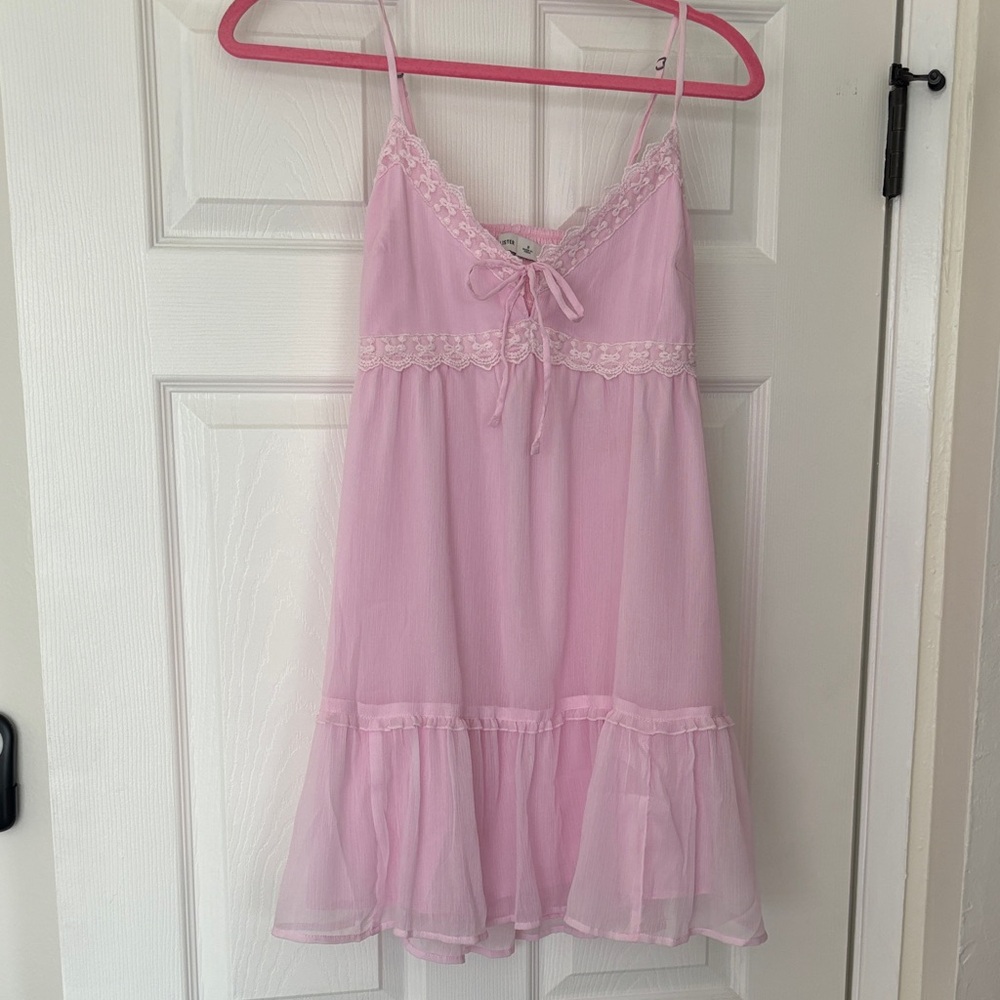 Hollister Pink Sun Dress